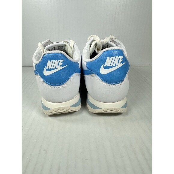 Size 8 Women’s Nike Cortez UNC White/University Blue Shoe Sneaker DN1791-102 NEW - Picture 5 of 8
